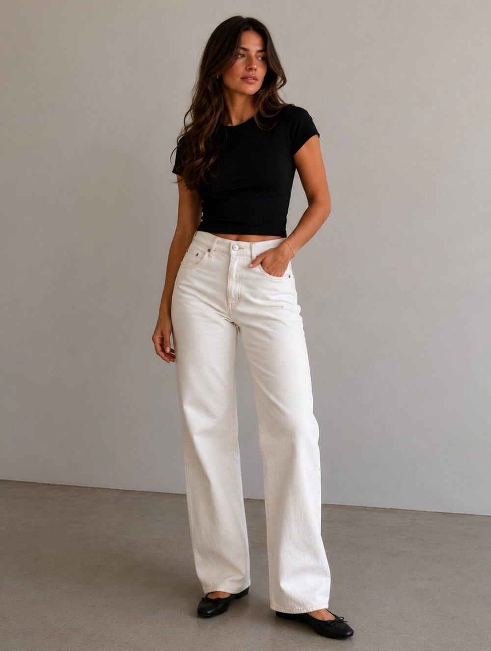 AGOLDE Pinch Waist High Rise Straight Jeans Ivory Cream Size 25